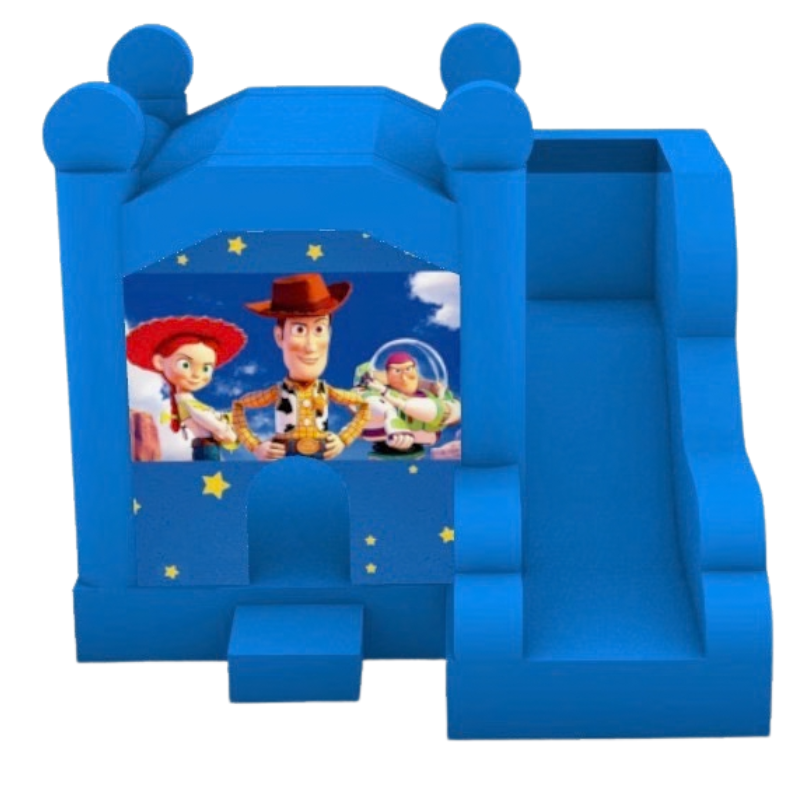 Jumping Castle Hire - Blue Compact - Toy Story Stars