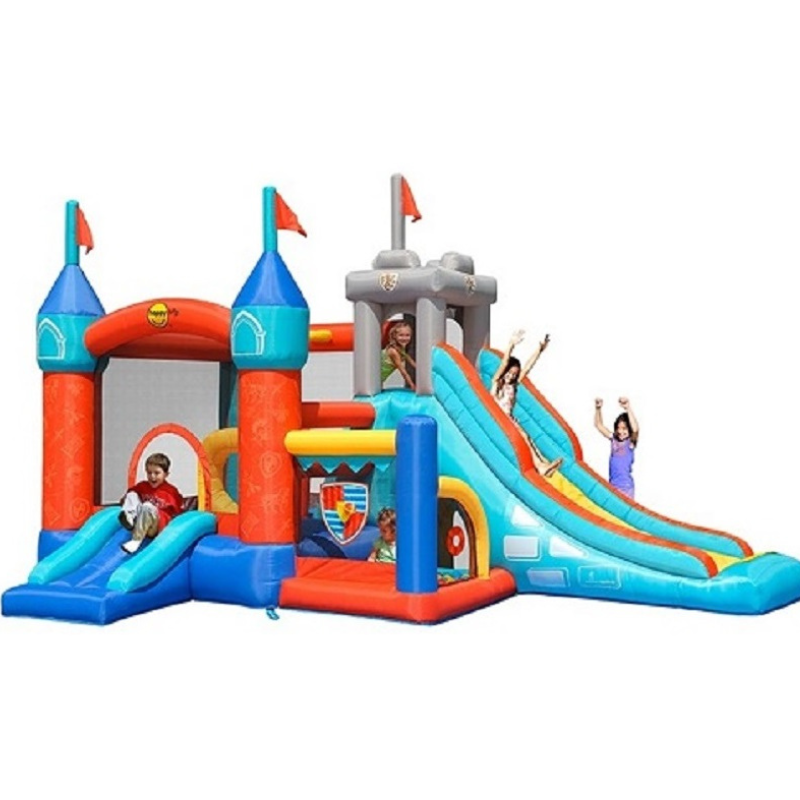Toy Hire Package - Jumping Castle Little Tykes Cars x 3 Ride On Train Rollercoaster & See Saw
