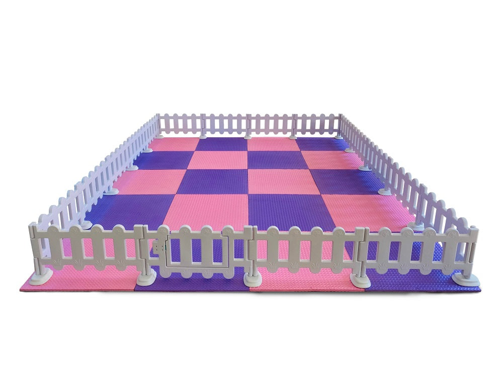Soft Play Packages - Pink & Purple - Mats & Fencing