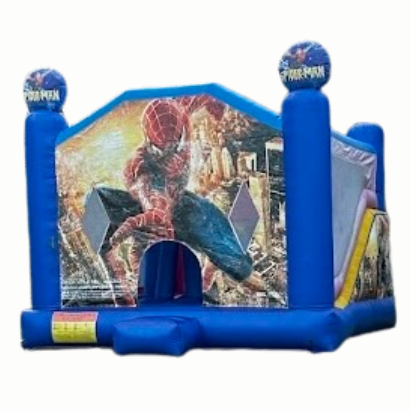 Jumping Castle Hire - Inside Slide - Spiderman
