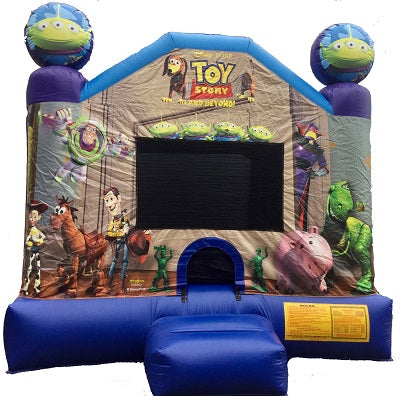 Jumping Castle Hire - No Slide - Amazing Toy Story Jumping Castle