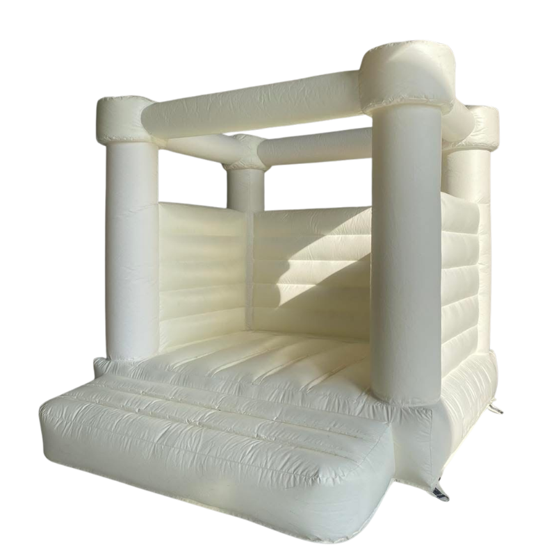 White Jumping Castle Hire - Mini 3x3 White Jumping Castle