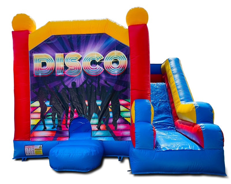 Jumping Castle Hire - Blue Combo Disco Jumping Castle