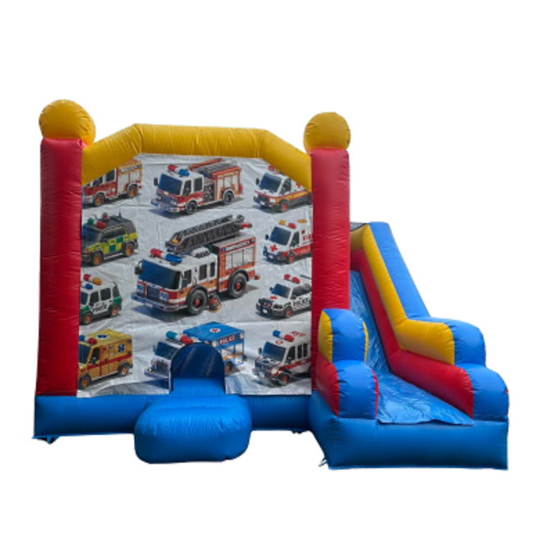 Jumping Castle Hire - Blue Comb Emergency Jumping Castle