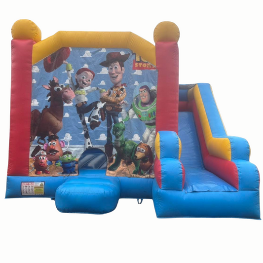 Jumping Castle Hire - Blue Combo Toy Story Jumping Castle