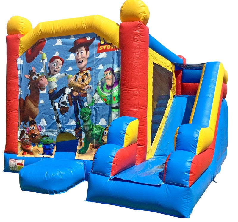 Jumping Castle Hire - Blue Combo Toy Story Jumping Castle