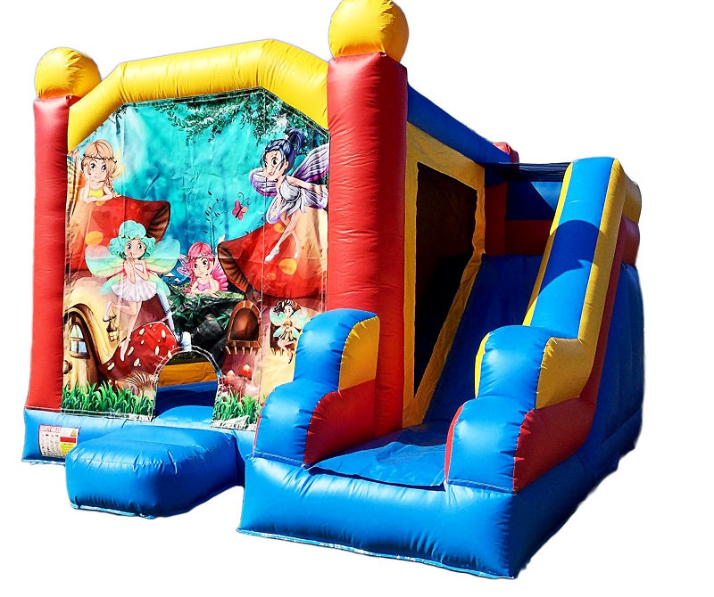 Jumping Castle Hire - Blue Comb Fairies Jumping Castle
