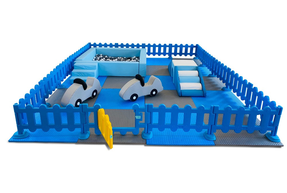 Soft Play Packages  - Blue & Grey - Soft Play Complete Entertainmment Package
