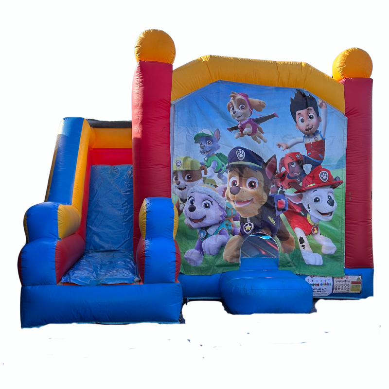 Jumping Castle Hire - Blue Combo Paw Patrol Jumping Castle