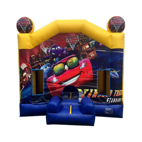 Jumping Castle Hire - No Slide - Cars Jumping Castle