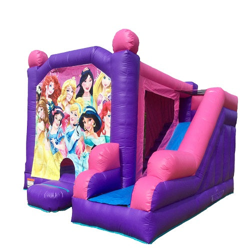 Jumping Castle Hire - Pink Combo Princess Jumping Castle