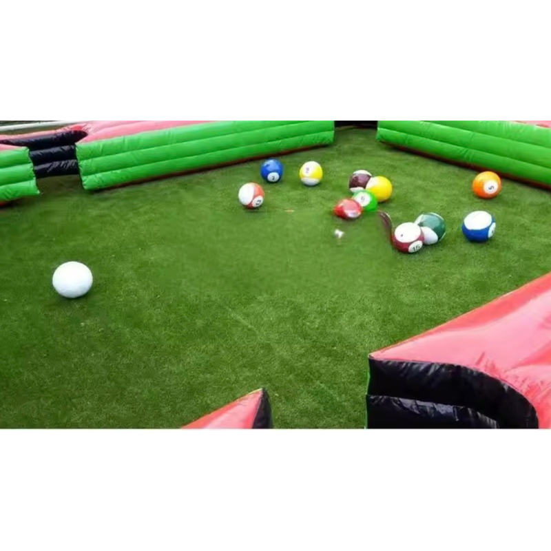 Inflatable Soccer Billiards Game - Massive Playing Field