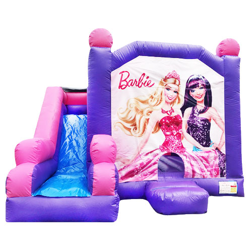 Jumping Castle Hire - Pink  Combo Barbie Jumping Castle