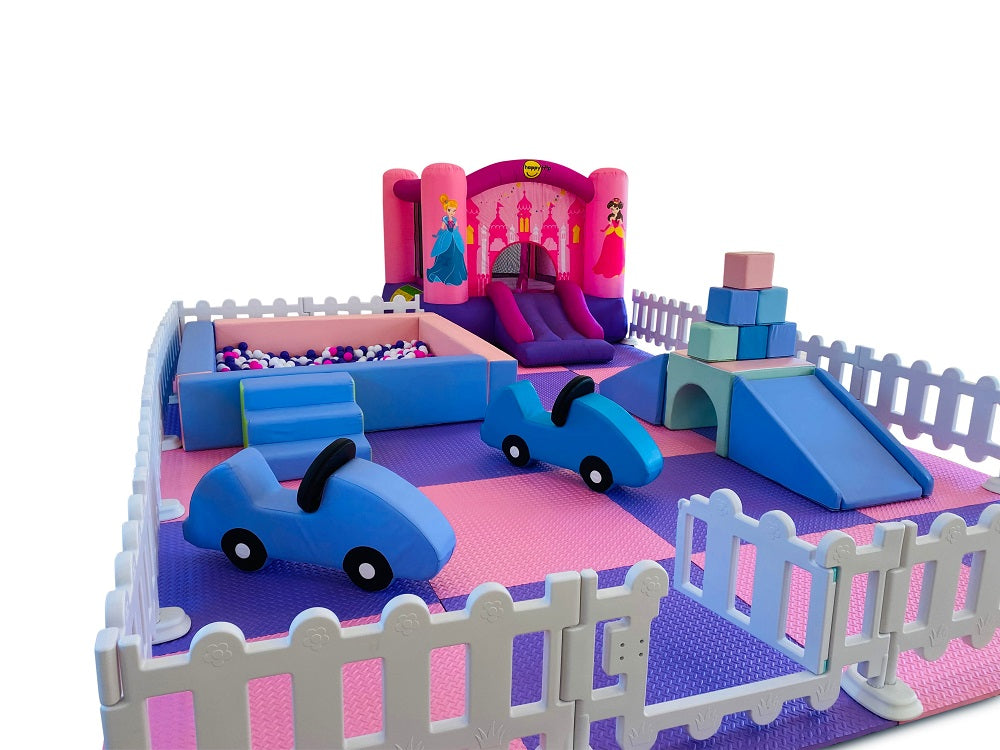 Soft Play Packages  - Pink & Purple - Soft Play Complete Deluxe Entertainmment Package
