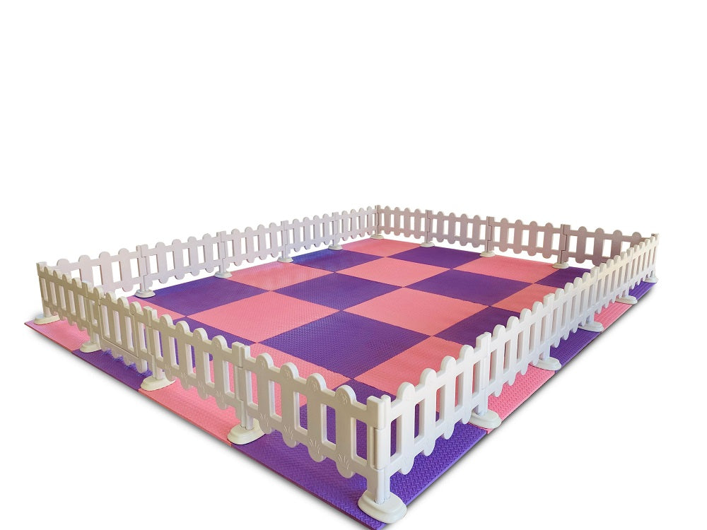 Soft Play Packages  - Pink & Purple - Mats & Fencing