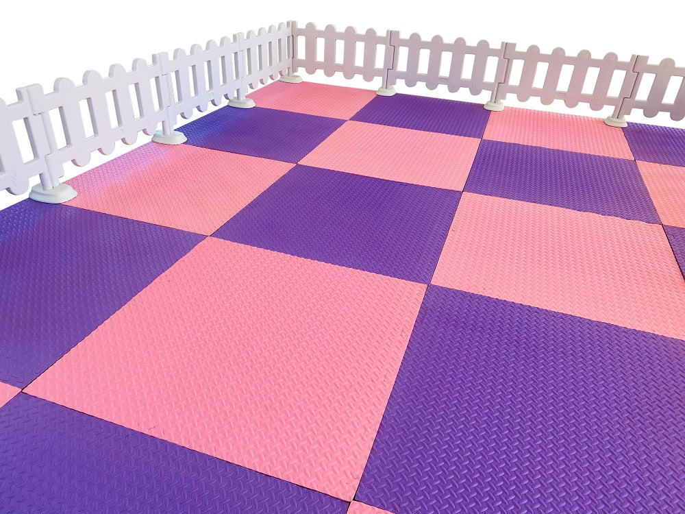 Soft Play Packages  - Pink & Purple - Mats & Fencing