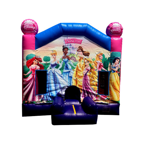 Jumping Castle Hire - No Slide - Amazing Princess Jumping Castle