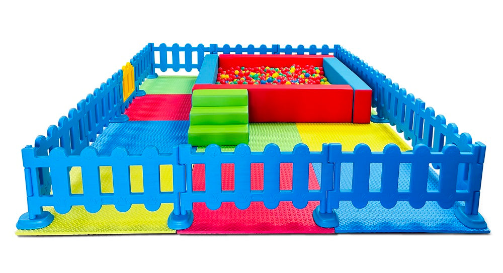 Soft Play Packages  - Rainbow - Soft Play Ball Pit & Fencing