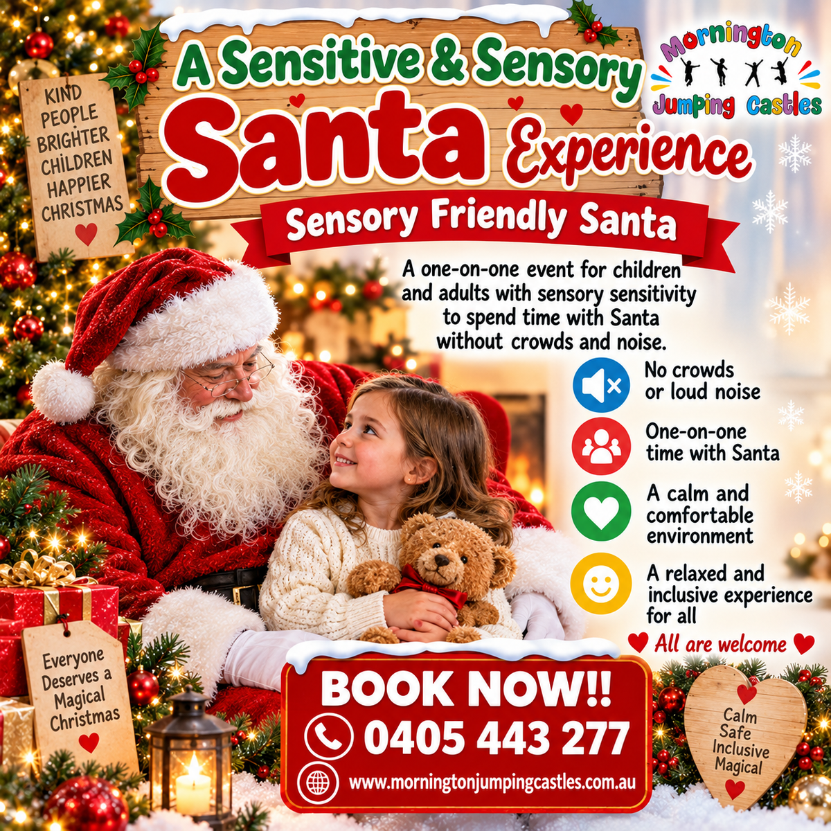 Sensory Friendly Santa Visits – Mornington Peninsula