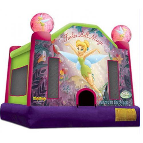 Jumping Castle Hire - No Slide - Tinkerbell Jumping Castle