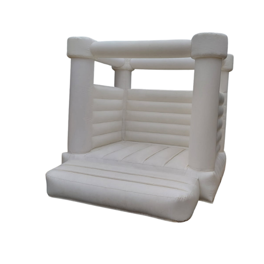 White Jumping Castle Hire - Mini 3x3 White Jumping Castle