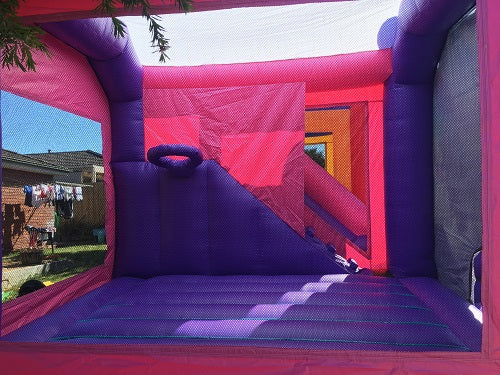 Jumping Castle Hire - Pink Combo Encanto Jumping Castle